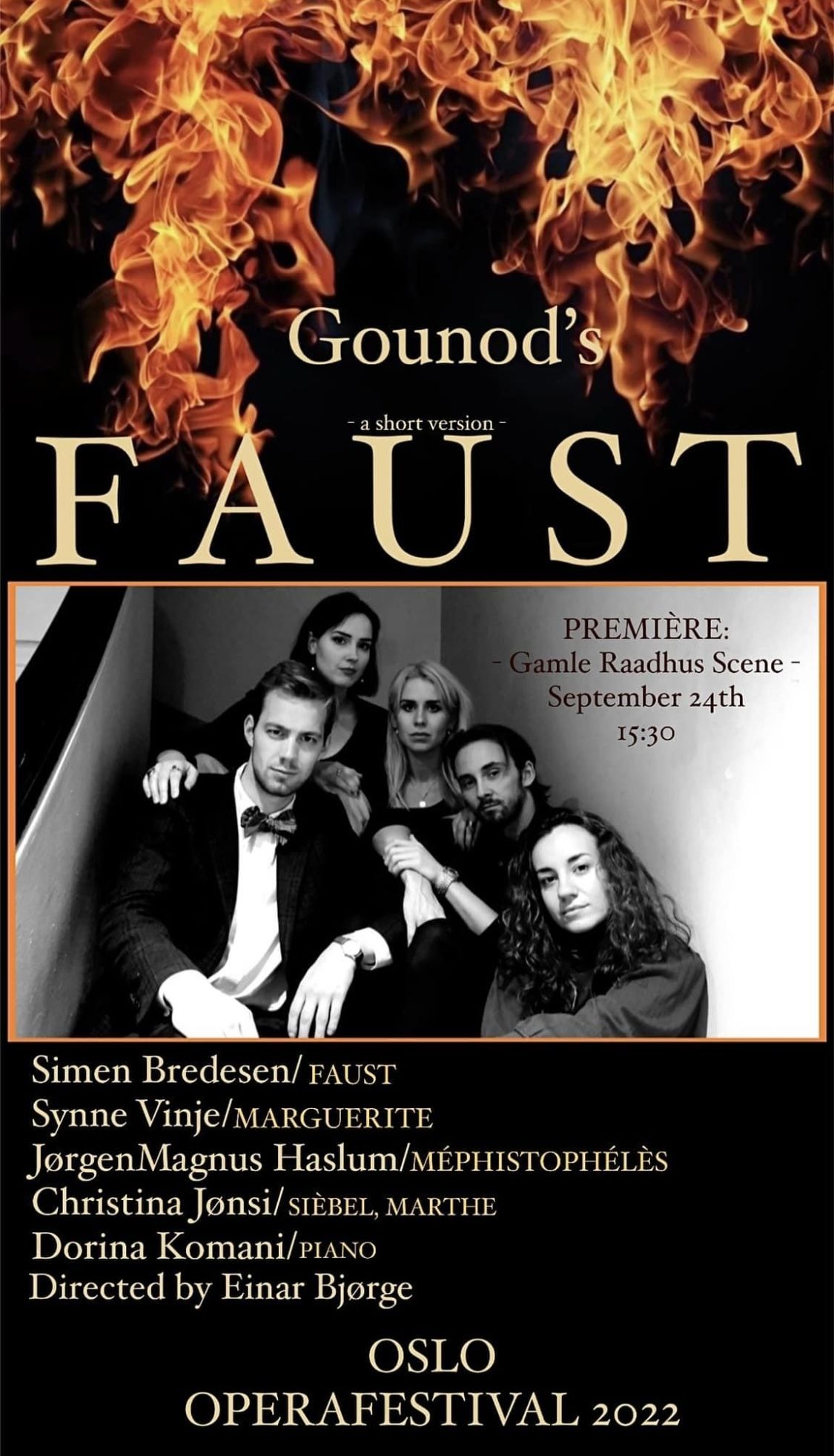 Our shining soprano Synne Vinje singing Marguerite in Faust at Oslo